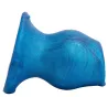 Oxballs Plug Tunnel Pig-Hole Platinum Bleu 12 x 8.5 cm